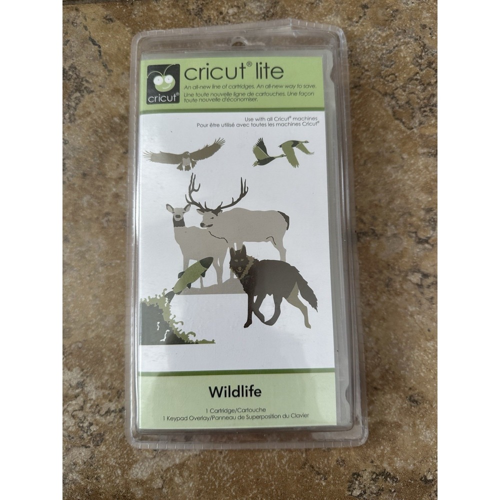 Provo Craft 2000165 Cricut Lite Wildlife Cartridge - 50 Themes Images